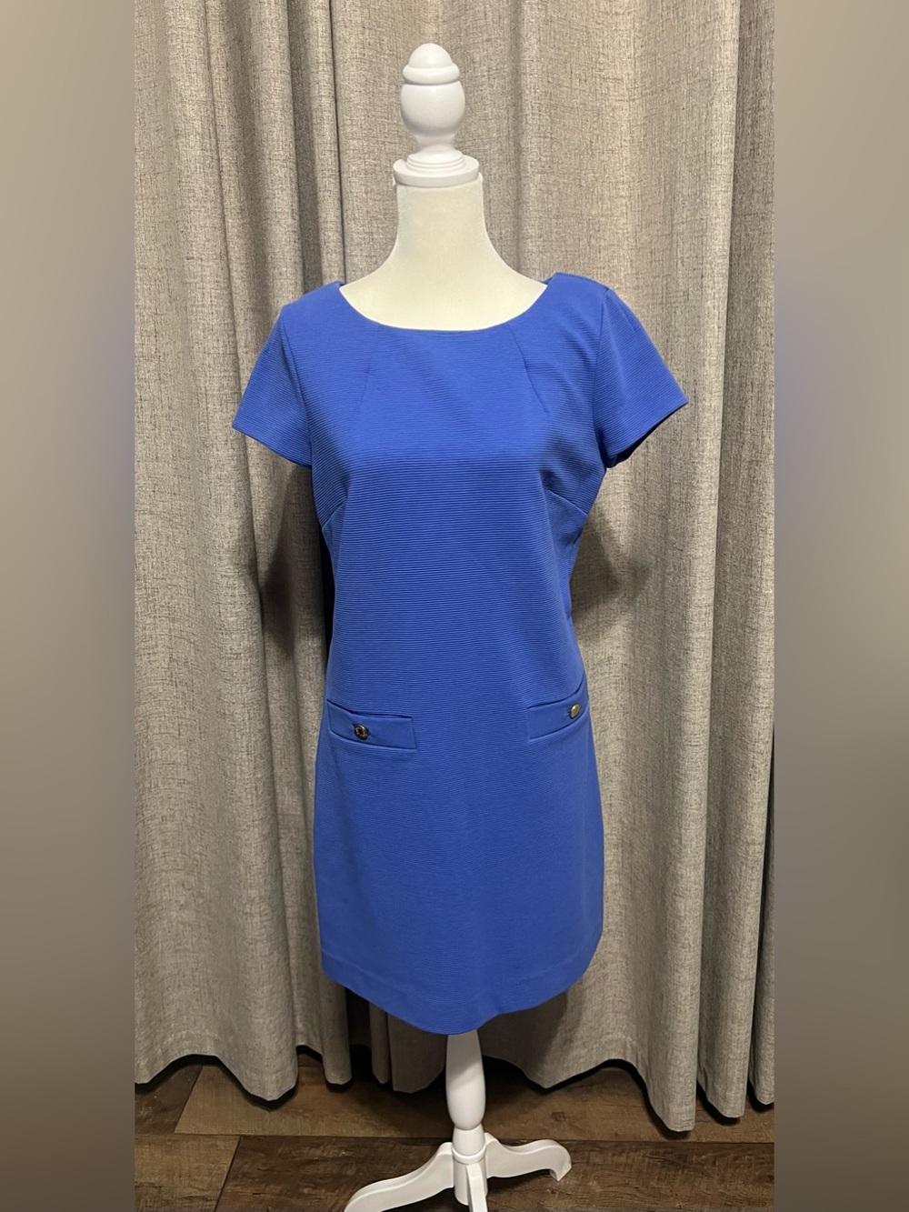 Lilly Pulitzer Coco Short Sleeve Shift Dress Spectrum Blue